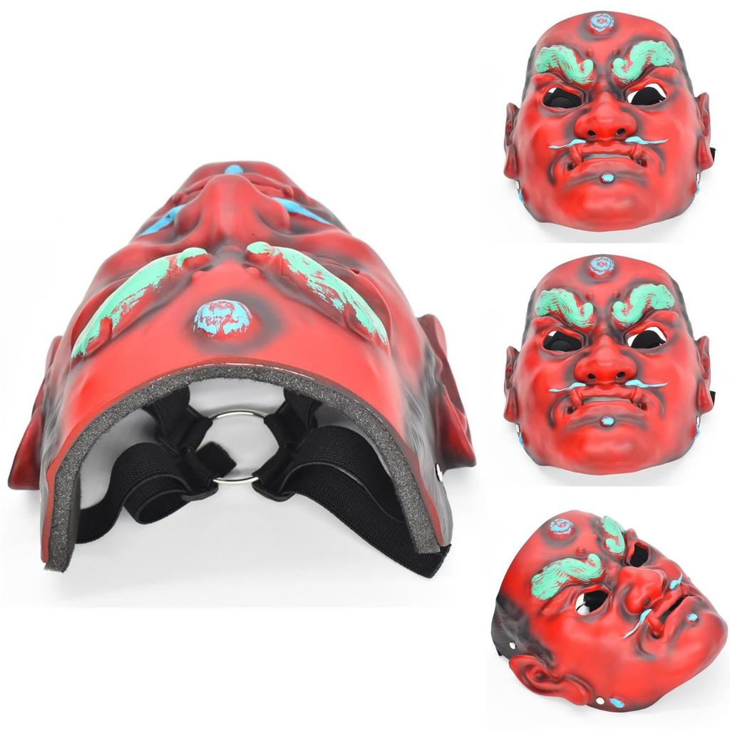 Unique Funny Resin Mask For Cosplay Ancient Warrior Character Halloween Costume