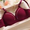 Große Größe Dünne Unterwäsche für Frauen Ohne Stahlbügel Sammel-BH für Sommer