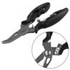 Fishing Pliers Lure Pliers Aluminum Split Ring-Hook Remover-Line Cutter Fishing Tackle Cutting Fish Tongs Multifunction Scissors