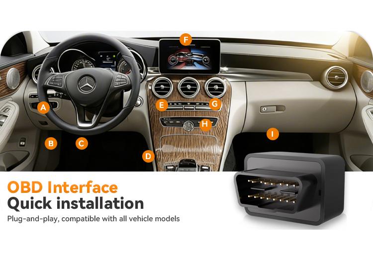 4G OBD Plug Play Locator That Connects To Your Own Server Open Protocol No Monthly Fee Real Time Geofence Fleet OBD GPS Tracker