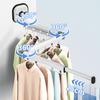 Suction Cup Strong Powerful Self Adhesive Drying Rack Hanger RV Clothsline Wall Mount Foldable Cloth Dryer Hanging Collapsible