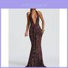 With Animal Print And Deep V Neck For Casual And Party Wear