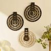 A Permanent Calendar Circular Home Decoration Office Decoration Wall Wooden Perpetual Calendar Manual Rotatable Disc Calendar Home Wooden Craft Wall