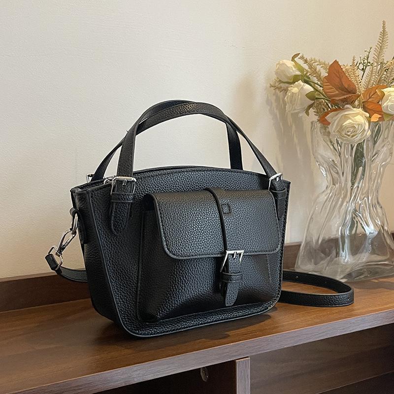 Niche premium women s handbag 2025 new simple vegetable basket bag versatile shoulder messenger bag