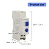 Mechanical Count Down Fast Time Switches Lighting Controller Rail Mounted Time Control Device for Easy Installation