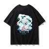 Unisexs Graphic Print One Piece T Shirt Anime Unisex Cotton Short Sleeve Streetwear Summer Casual Exercise New Y2k