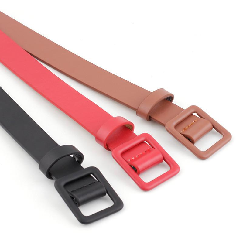 And Stylish Versatile Womens No Hole Square Buckle Belt Perfect For Fashionable Outfits