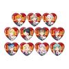 Love Trading Can Box of 11 Live! Superstar!! Shakira Ver. Heart-Shaped Badges,