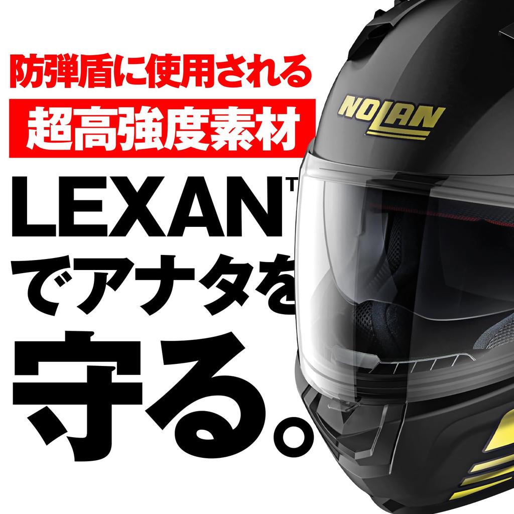 NOLAN (Nolan) [Official Japanese Product] Full-Face Motorcycle Helmet N60-6 SPORT OUTSET (Yellow/22) Size S (55-56cm) 45631
