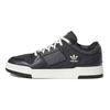 Adidas Originals Forum Luxe Low Fabric Synthetic Leather Low Top Skate Shoes Unisex Skate Shoes Black White GW2013