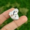 Blue Lace Agate Gemstone 925 Silver Unique Bezel Statement Sister Ring Jewelry