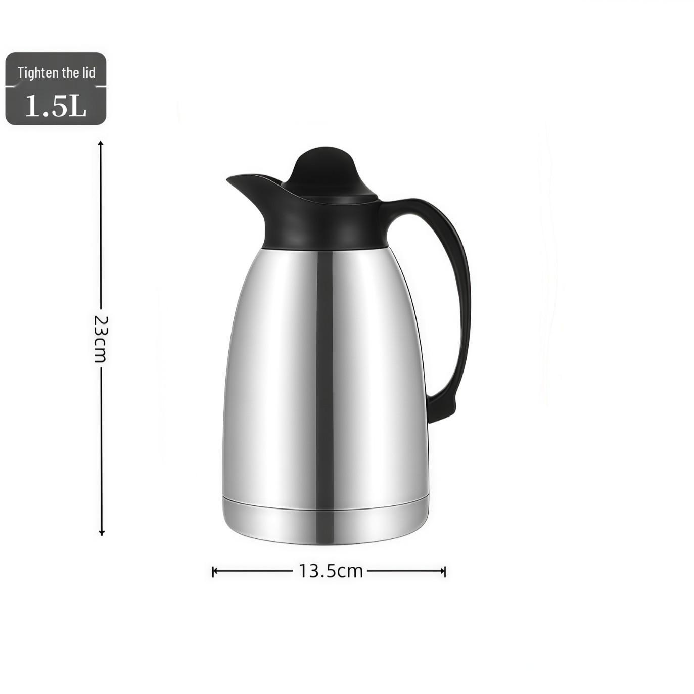 

Stainless Steel Vacuum Insulated Hump Pot - Large Capacity Hotel/Restaurant/Home Hot Water Bottle Gift SUS201 Inner - 4-hour Long-lasting Insulation