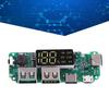 LED כפול USB 5V 2.4A Micro/Type-C USB Power Bank נייד 18650 מודול טעינה סוללת ליתיום מטען לוח הגנת מעגל