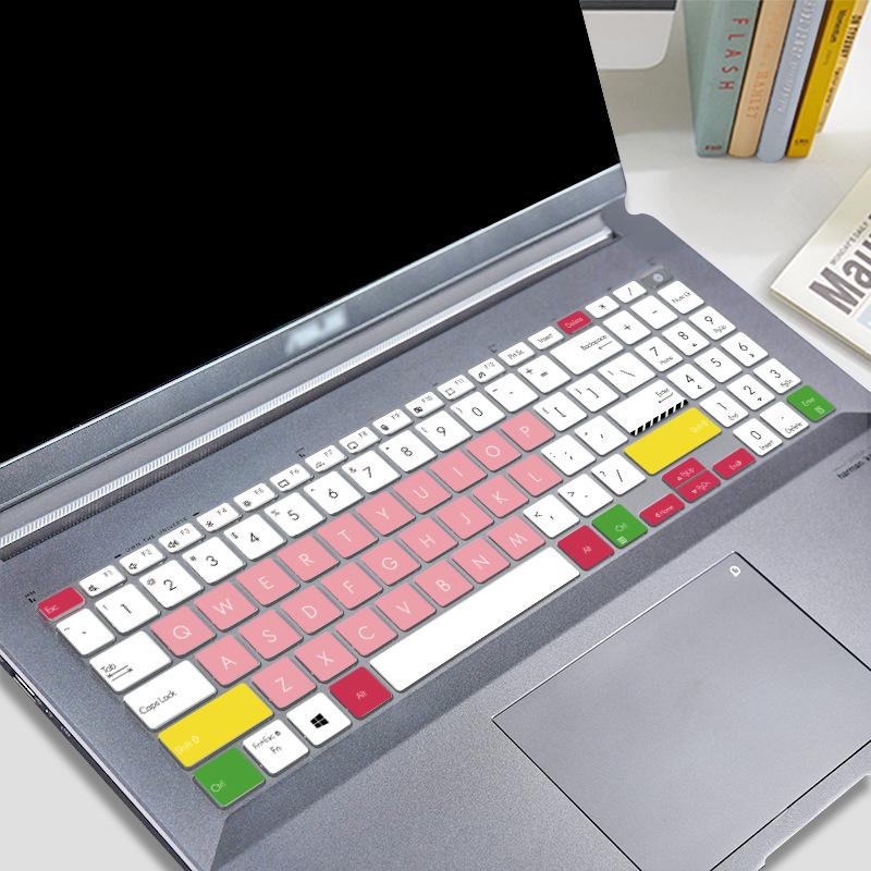 Película Protetora de Silicone para Teclado para ASUS Vivobook Pro 15 Capa para Teclado para ASUS Vivobook Pro 15