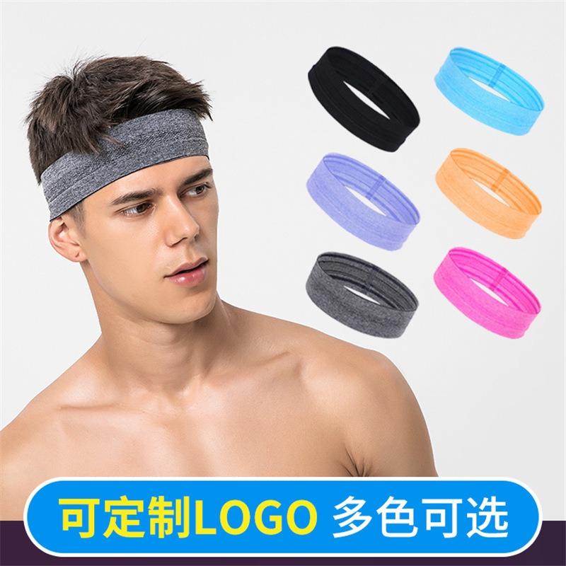 Unisex Non Slip Sweat Absorbent Sports Headband For Outdoor Running Yoga Tennis