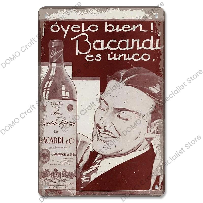 Rum Brand Plaque Vintage Metal Tin Signs Captain Mermaid Metal Poster Retro Wall Art Decor for Bar Pub Club Living Room Home