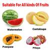 Nerezová ocel Větrný mlýn Kráječ na meloun Artefakt Salát Kráječ ovoce Nástroj Kráječ na meloun Vykopávač melounů Kuchyňské doplňky Gadgets