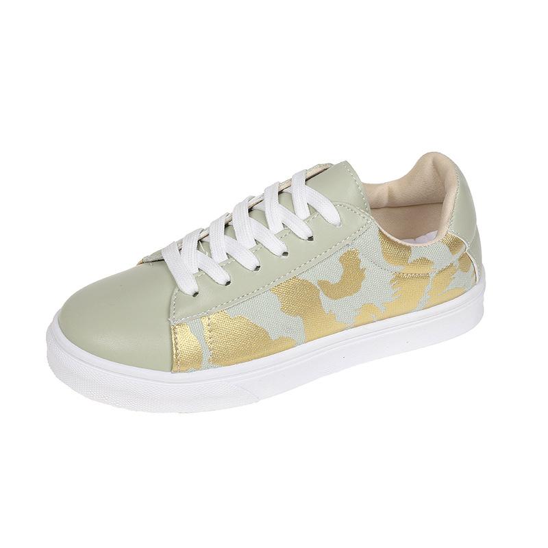 

2025 весна новые повседневные туфли большого размера женские круглые на толстой подошве с плоским дном спортивные повседневные туфли 42