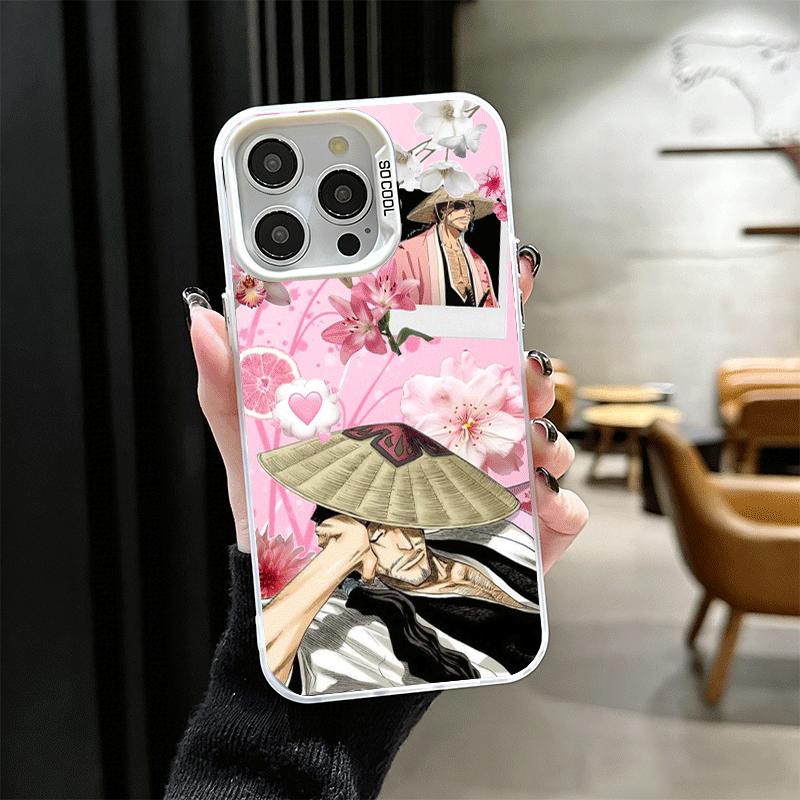 Bleach Kyoraku Shunsui Shockproof Phone Case for iPhone 17 Air 16 16E 15 Pro Max 14 Plus 13 Mini 12 Back Cover Anti Fall Fundas