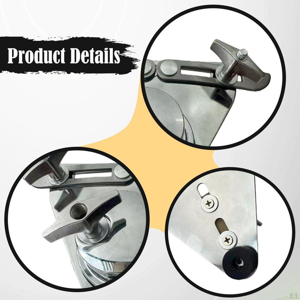 Tom Drum Felge Aufhängung Halterung System Set Zubehör Hardware Metall Professionell Verstellbar