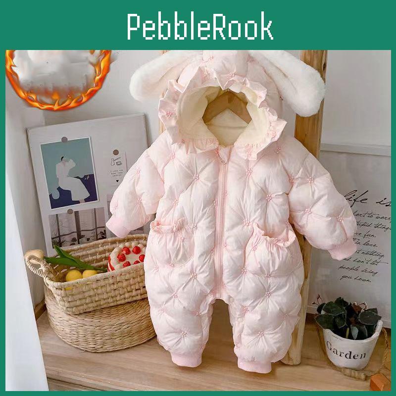 Jumpsuit Thick Romper Winter Baby Cute Newborn Loungewear Outfit