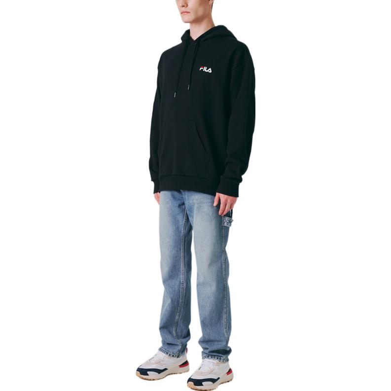 Fila Sweatshirts Unisex Navy Hooded Moderate Regular FS2POE3108X-BLK