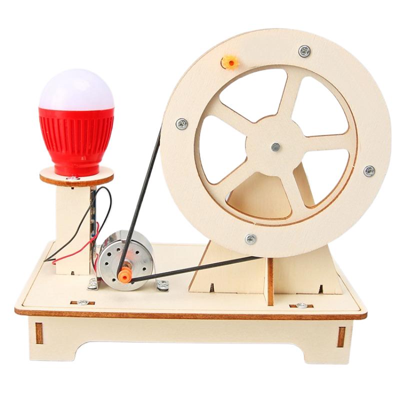 Scientific Experiment Manual Generator DIY Physics Children Educational Manual Toys STEM Experiment Hands-On Ability Tools Gifts