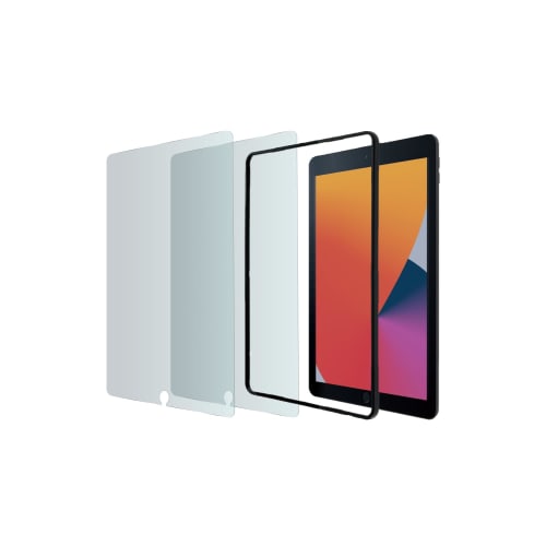 

ELECOM iPad 9th Generation Film 2 Pieces with Guide Frame iPad 10.2 9th/8th/7th Generation (2021/2020/2019) iPad 10.5 3rd/1st Generation (2019/2017) G
