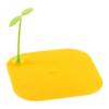 Small Bean Sprout Handle Anti Odor Pad For Household Bean Sprout Floor Drain Sewage Odor Proof Cover Yellow