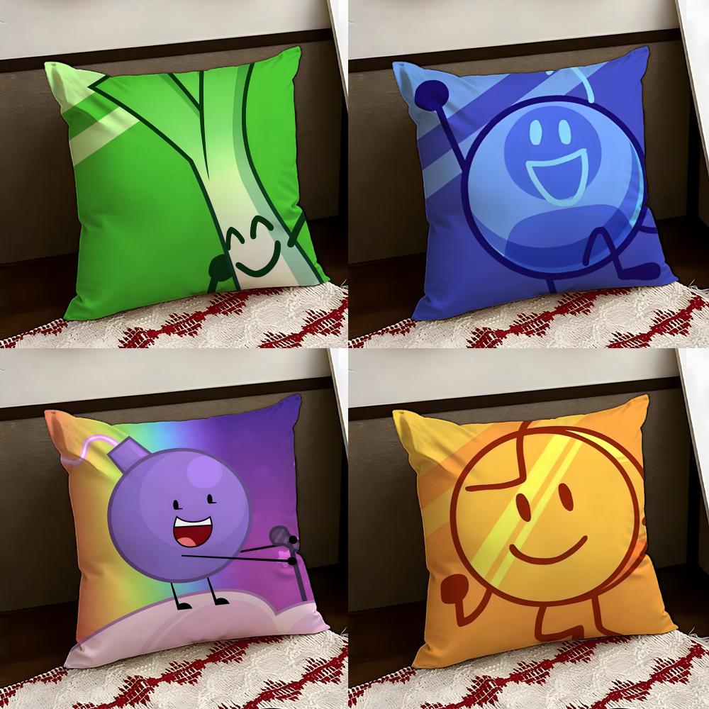 BBattle For Dream IIsland Cushion Cover Reversible Soft Durable Pillow Cover Home Car MultiScene Use for Daily Comfort