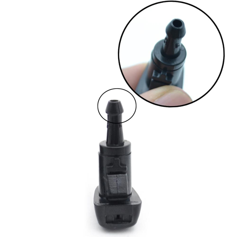2Pcs Front Windshield Washer Jet Nozzle For Hyundai Solaris Verna Creta Ix35 Ix25 Dodge Avenger Charger Ram Chrysler