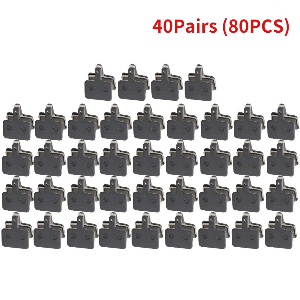 2-60Pairs Bicycle Semi Metal Resin Ceramics Disc Brake Pads for Shimano B01S M375 M395 M416 M445 M446 M485 M486 M515 M525
