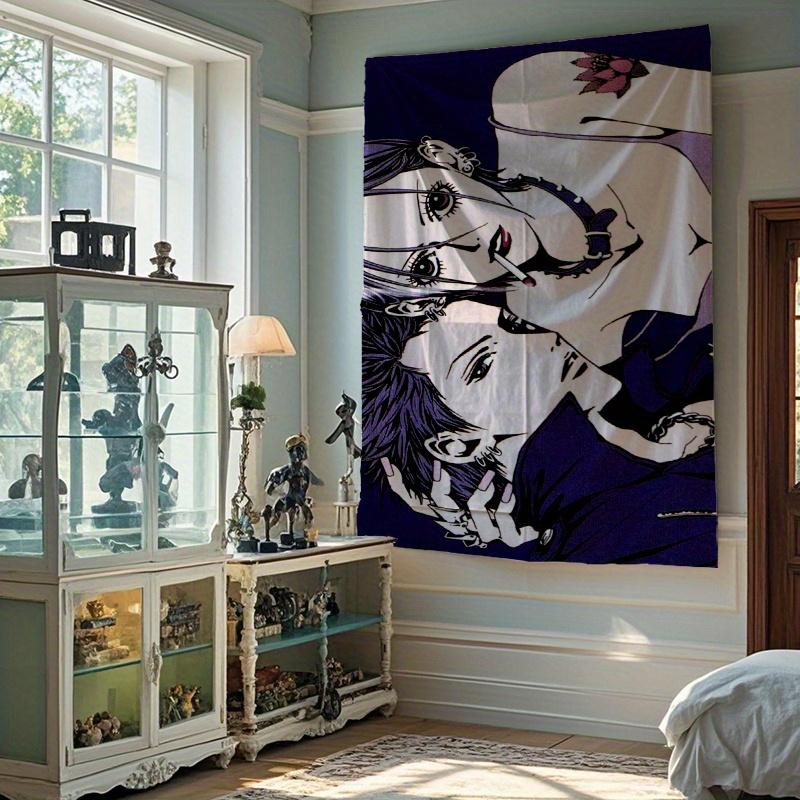 VIKAMA NANA Anime Tapestry anime Cartoon Style Atmosphere Sense ins Style Decoration Room Decoration Home Decoration