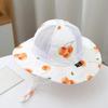 Fruit Print Children Sun Hat Thin Sun Protection Hat Fashion Bucket Hat  Summer Season