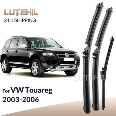 Do Volkswagen VW Touareg 2003-2006 2004 2005 Wycieraczki Przednie i Tylne Pióra Wycieraczek Szyba Przednia Szyba Okna Szczotki 26"+26"+14"