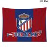 Custom Name Atletico Madrid Printed Tapestry – Wall Hanging for Bedrooms, Dorms, and Home Decor
