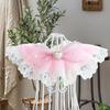 Cat Lace Collar Faux Pearl Decoration Soft Comfortable Pet Cat Dog Bowknot Saliva Towel Daily Collocation