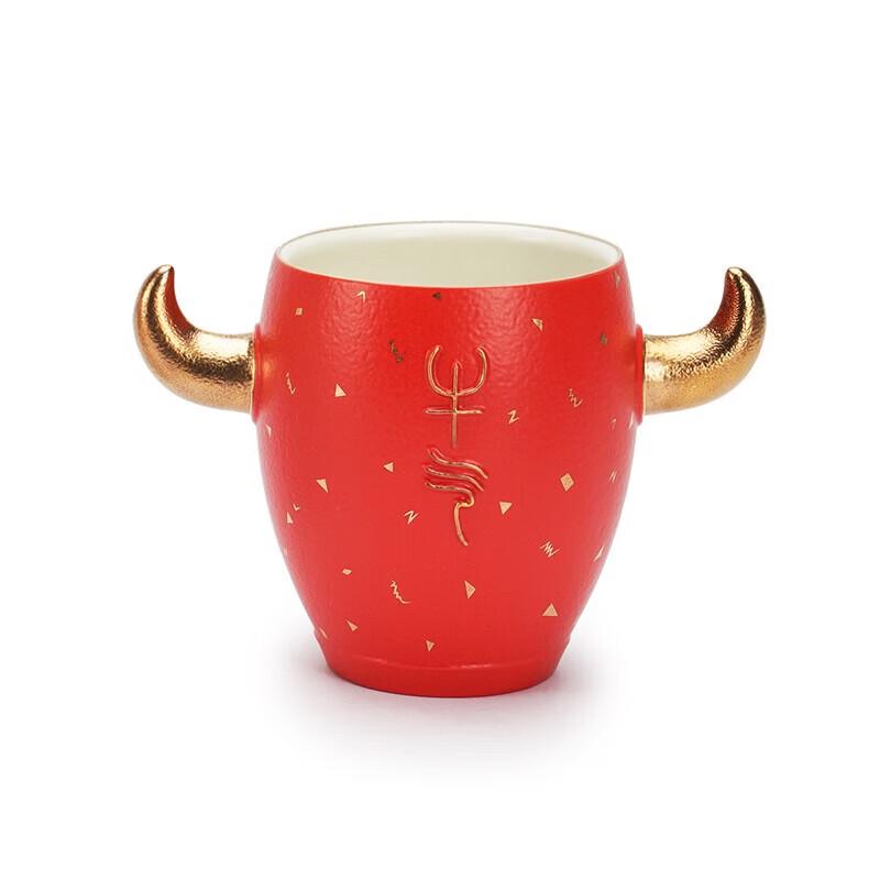 Edenus Ox-Inspired Ceramic Tea Cup