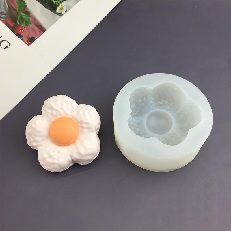 Cartoon Tier Hase Kätzchen Silikonform zum Backen Eierbissen Muffinblech Schokoladenkuchen Pie Backwerkzeuge Kerzenformen