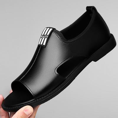Summer Men Sandals Leisure Beach Men Shoes High Quality Genuine Leather Sandals Fashion Men's Sandals