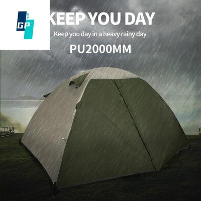 Outdoor Camping Double Double-layer Storm-proof, Wind-proof and Thickened Mountaineering Are Ultra-light and Hand In Hand To Build A Camping Te