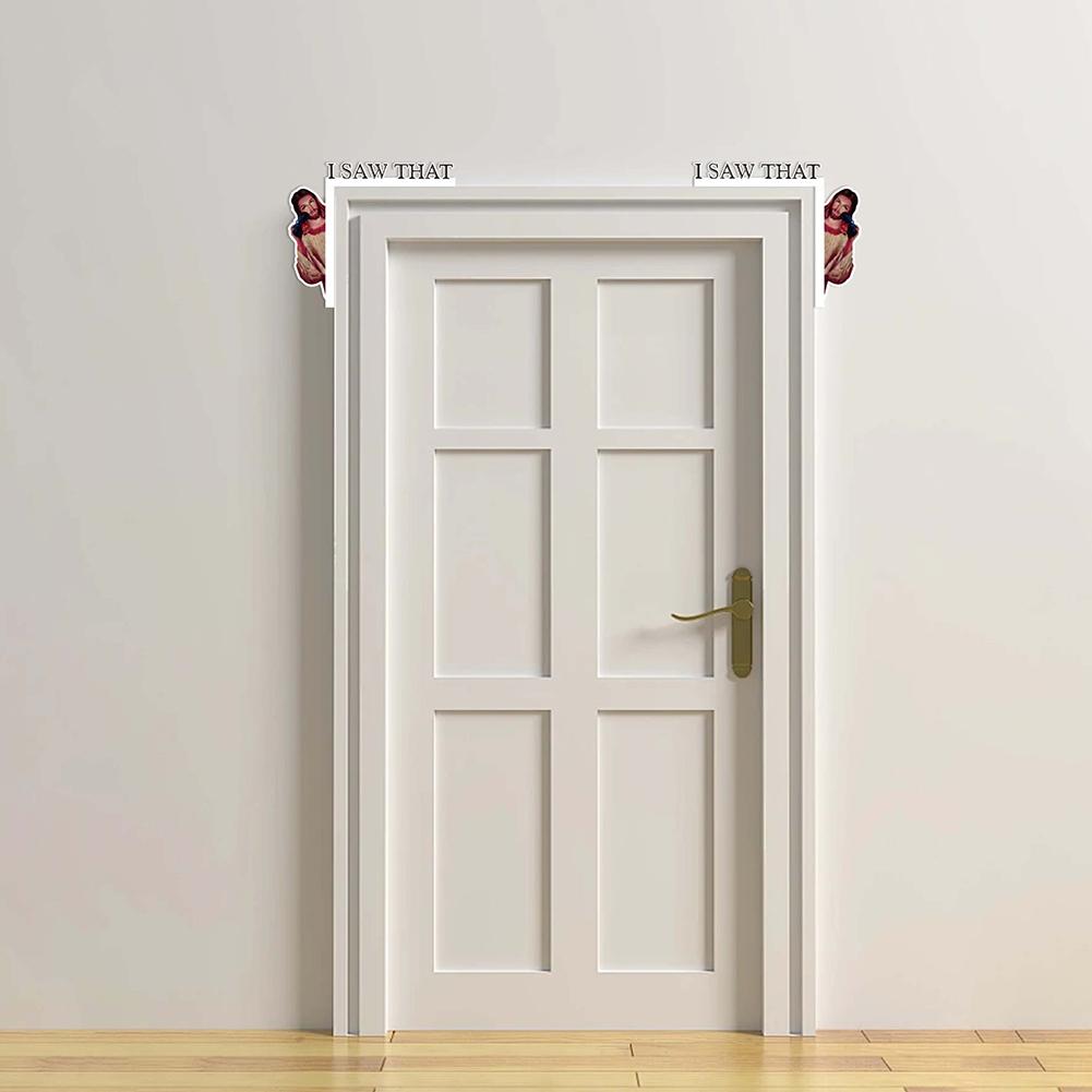 Jesus I Saw That Door Hanger Hand Painted Frame Corner Decoration For Indoor Outdoor