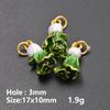 13pcs/Lot Mix Dessert Cake Ice Cream 3D Gold Color Enamel Charms For Jewelry Making Supplies Candy DIY Cute Pendant Accessories