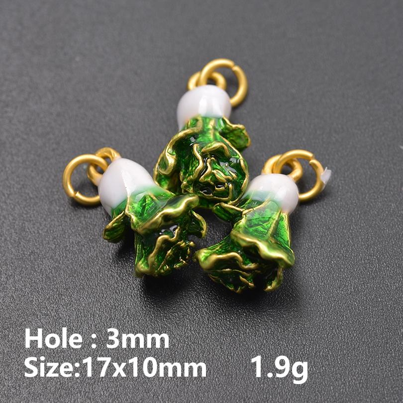13pcs/Lot Mix Dessert Cake Ice Cream 3D Gold Color Enamel Charms For Jewelry Making Supplies Candy DIY Cute Pendant Accessories