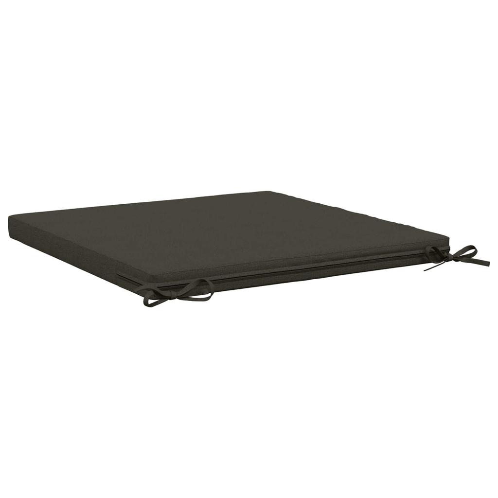4 piece Seat Cushions SOEST 4 pcs. 100percent Polyester Anthracite
