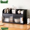 Bamboo 2-Tier Kitchen Countertop Spice Rack