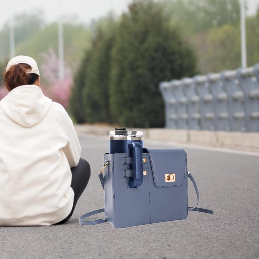 Umhänge-Wasserbecher-Aufbewahrungstasche Träger für Reisen, Rucksackreisen, Wandern