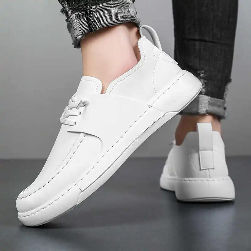Rubber Sole Playform Loafersy Casual Plus Size Men's Sneakers Shoes Men Basketball Sports Famous Brand Tenid Daily