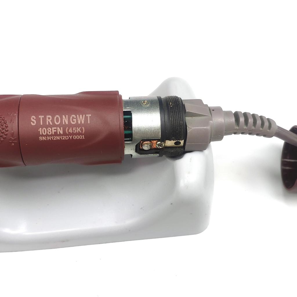 45000rpm Micromotor Strong 108FN Mâner Electric Dental Lab Micromotor Piesă de mână pentru Puternic