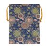 Gold Brocade Drawstring Pouch Beautiful Drawstring Bag for Storing Buddhist Items Such As Goshuincho Nokyocho and As Well As Kimono Accessories and